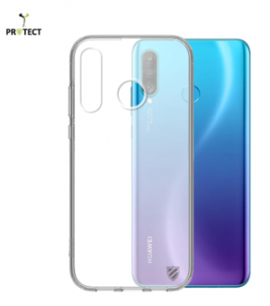 Coque Silicone PROTECT pour Huawei P30 Lite Transparent