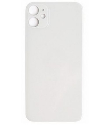 Vitre arrière pour iPhone 11 Blanc