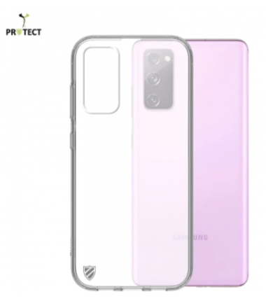 Coque Silicone PROTECT pour Samsung Galaxy S20 FE 4G / FE 5G Transparent