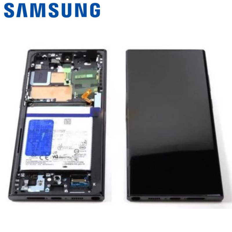 Ecran Complet & Batterie Samsung Galaxy S23 Ultra Noir (S918B)