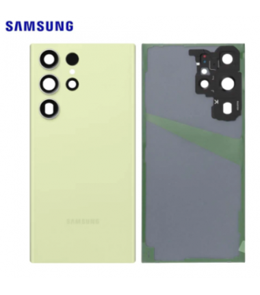Vitre Arriere Samsung Galaxy S23 Ultra Vert Clair (S918B)