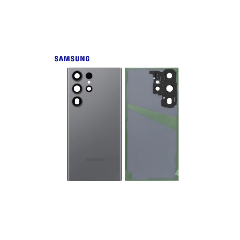 Vitre Arriere Samsung Galaxy S23 Ultra Graphite (S918B)