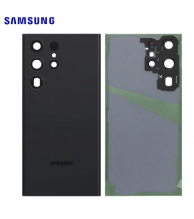Vitre Arriere Samsung Galaxy S23 Ultra Noir (S918B)