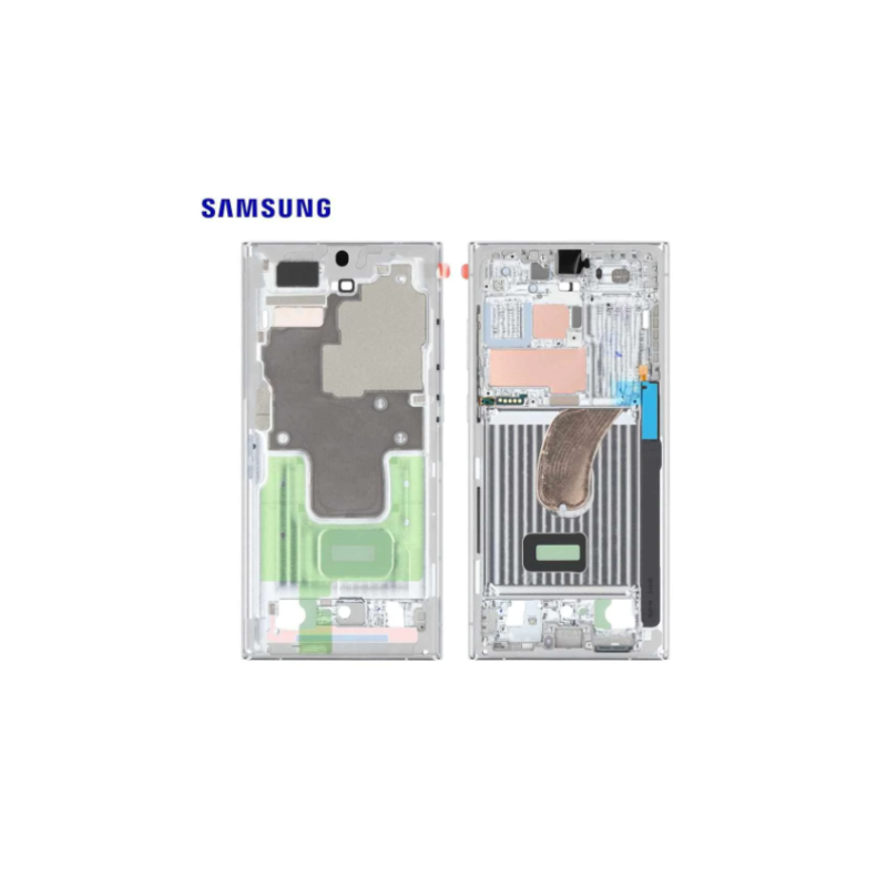 Châssis Central Original Samsung Galaxy S23 Ultra Argent (S918B)