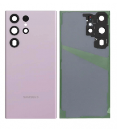 Vitre Arriere pour Samsung Galaxy S23 Ultra Lavande (S918B)