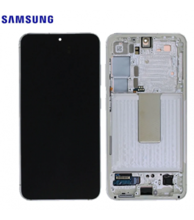 Ecran Complet Original Samsung Galaxy S23 (S911B) Creme