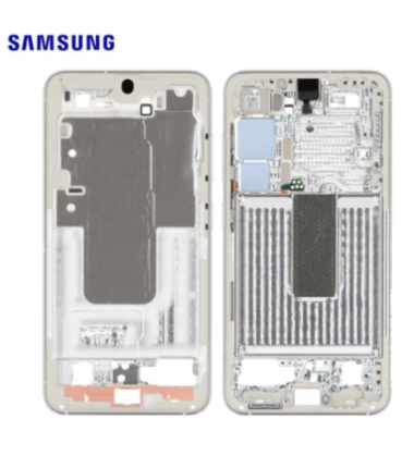Chassis Central Original Samsung Galaxy S23 (S911B) Beige