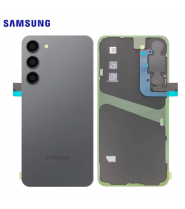 Vitre Arriere Original Samsung Galaxy S23 (S911B) Gris