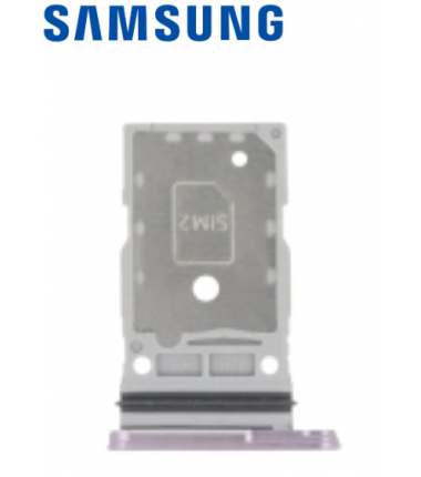 Tiroir Sim Original Samsung Galaxy S23 (S911B) / Galaxy S23+ (S916B) Lavande
