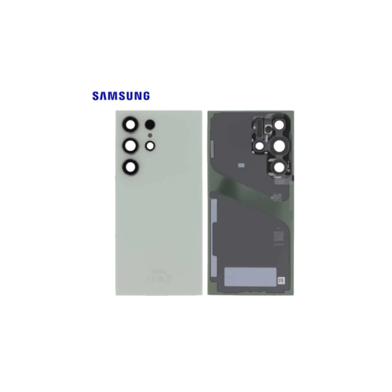 Vitre Arriere Samsung Galaxy S24 Ultra Vert Titane (S928B)