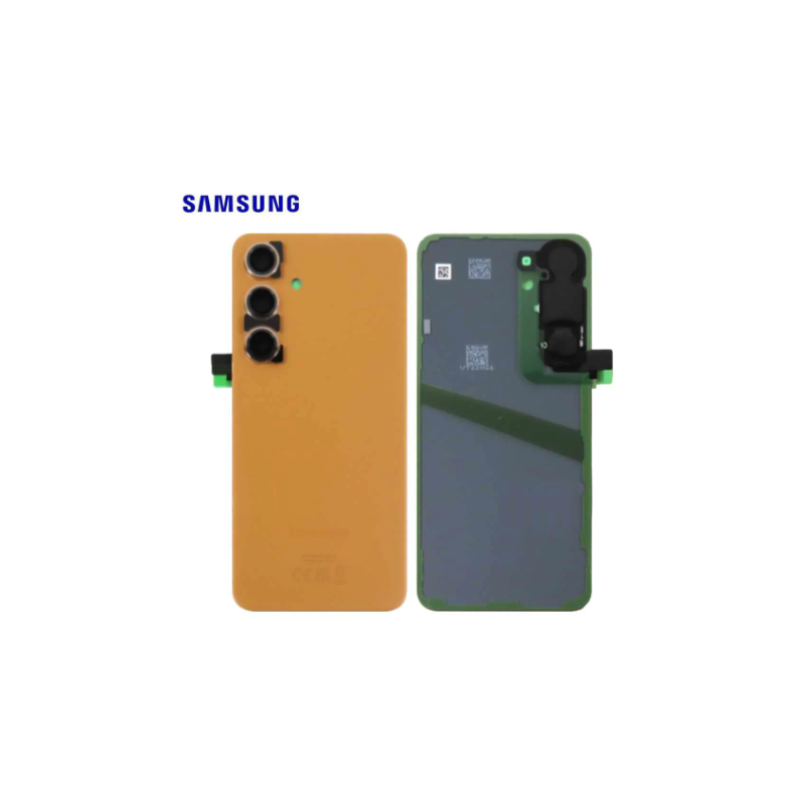 Vitre Arriere Original Samsung Galaxy S24 (S921B) Orange