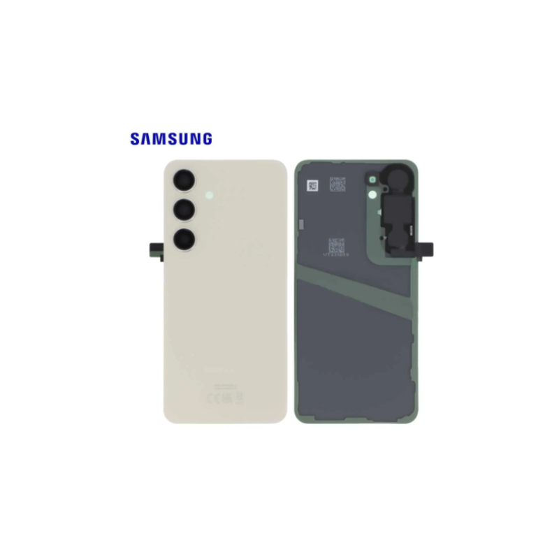 Vitre Arriere Original Samsung Galaxy S24 (S921B) Creme