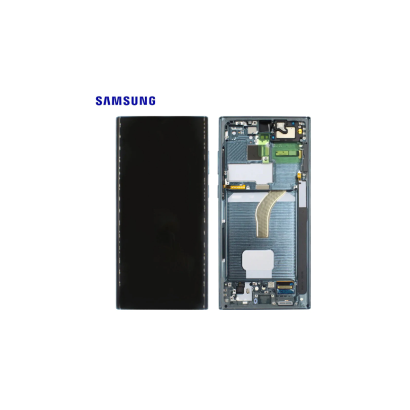 Ecran complet Samsung Galaxy S22 Ultra (S908B) Vert