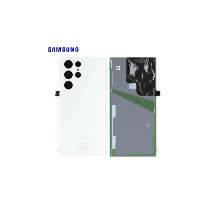 Vitre Arriere Samsung Galaxy S22 Ultra (S908B) Blanc