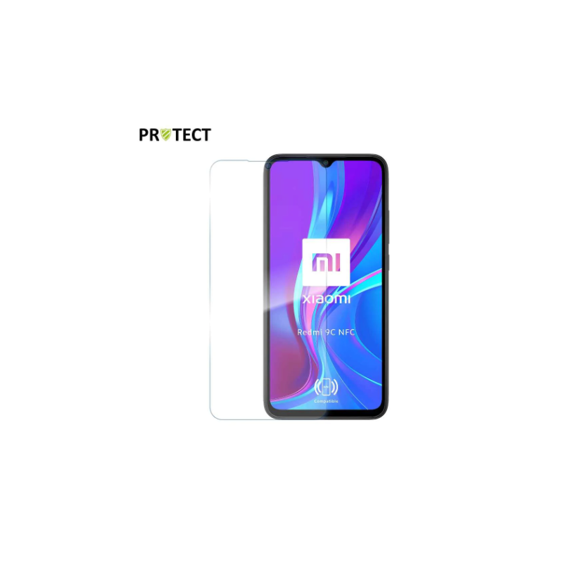 Verre trempé PROTECT pour Xiaomi Redmi 9C NFC