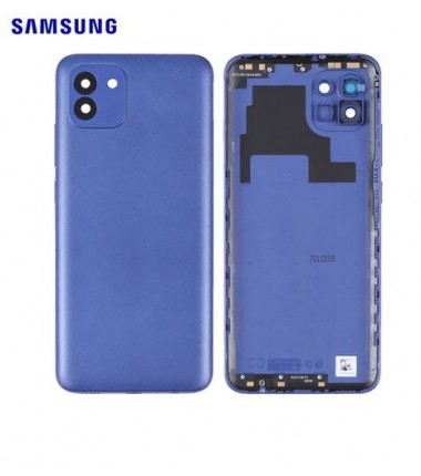 Vitre arrière Samsung Galaxy A03 (A035F, A035G) Bleu
