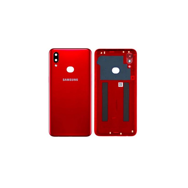 Vitre arrière pour Samsung Galaxy A10s (A107F) Rouge