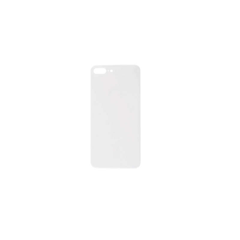 Vitre arrière "BIG HOLE" pour iPhone 8 Plus Blanc