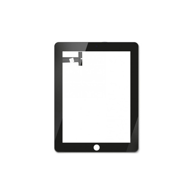 Vitre tactile pour iPad 1 Noir