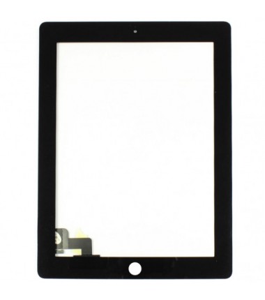Vitre tactile pour iPad 2 Noir
