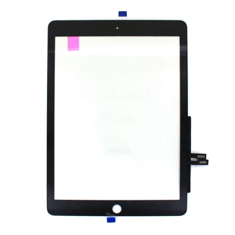 Vitre tactile pour iPad 6/Air 2 Noir