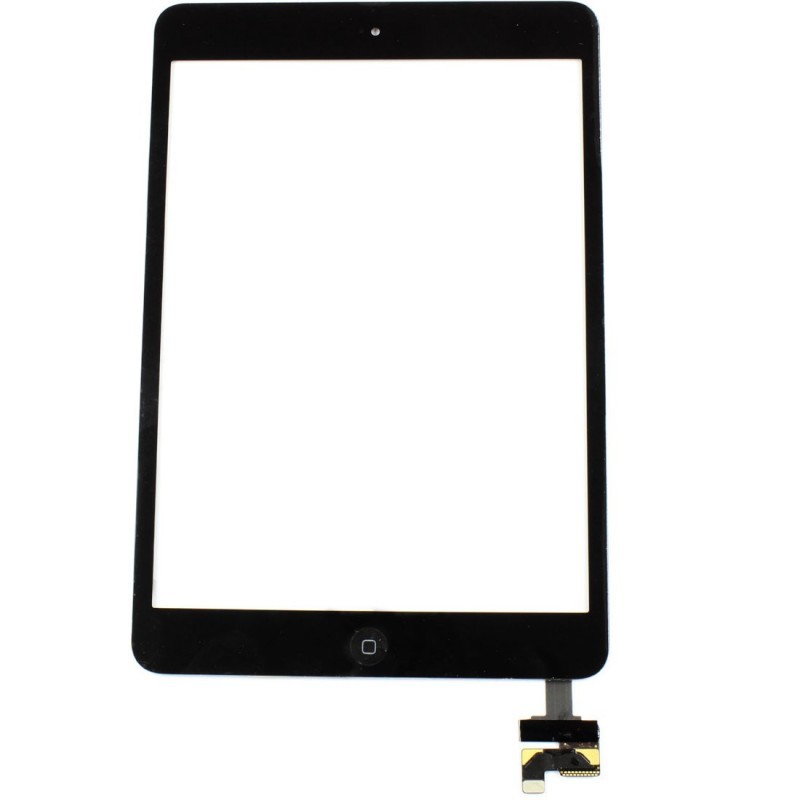 Vitre tactile pour iPad Mini 1 / Mini 2 Noir