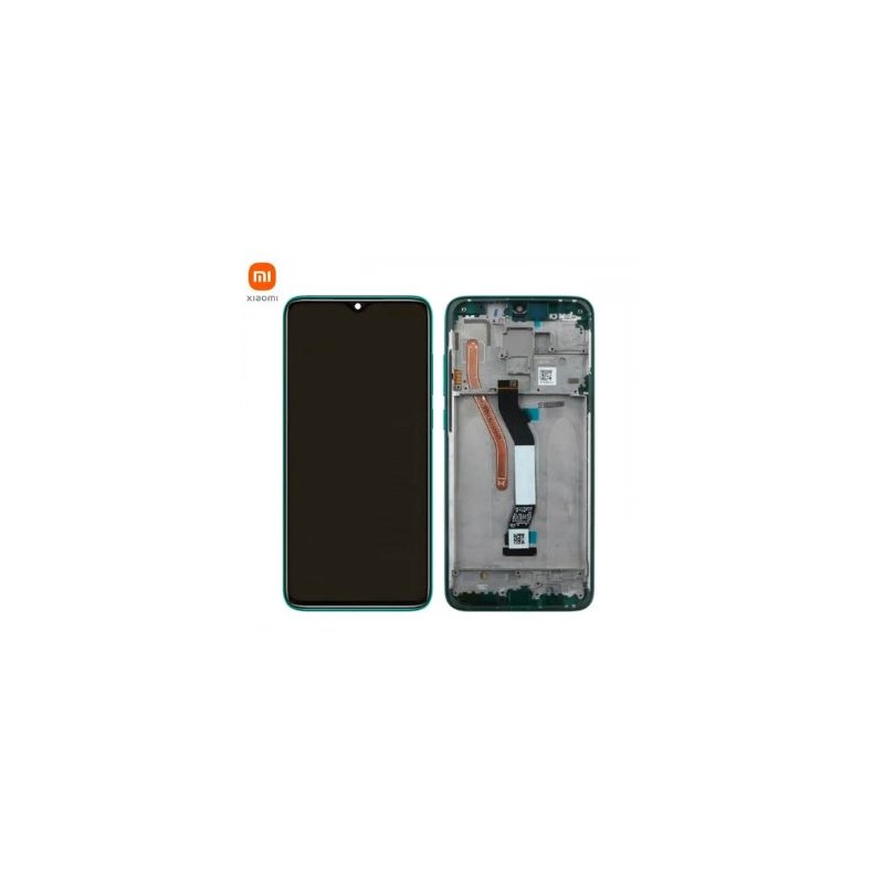 Écran LCD Complet Vert Avec Châssis Pour Xiaomi Redmi Note 8 Pro, Neuf