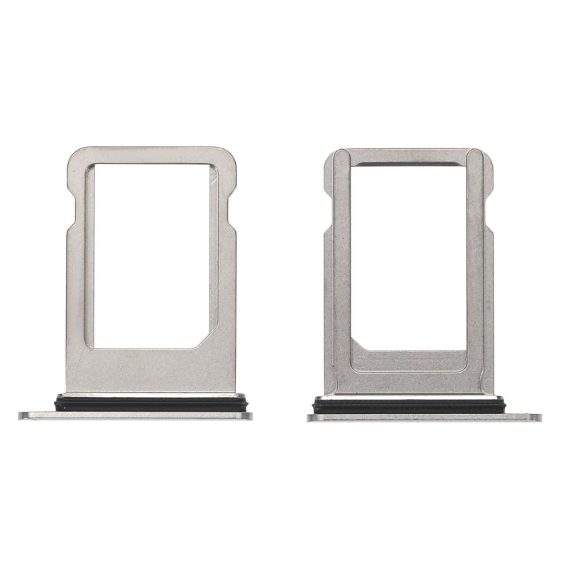 Tiroir SIM Pour IPhone XS Argent - Compatible Apple - Neuf Sous Blister