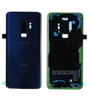 Vitre arrière Samsung Galaxy S9+ (G965F) Bleu (Duos)