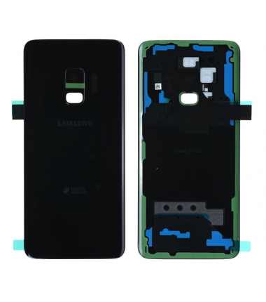 Vitre arrière Samsung Galaxy S9 (G960F) Noir (Duos)