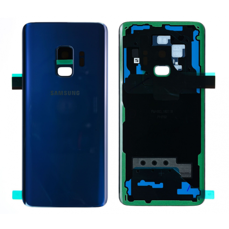 Vitre arrière Samsung Galaxy S9 (G960F) Bleu