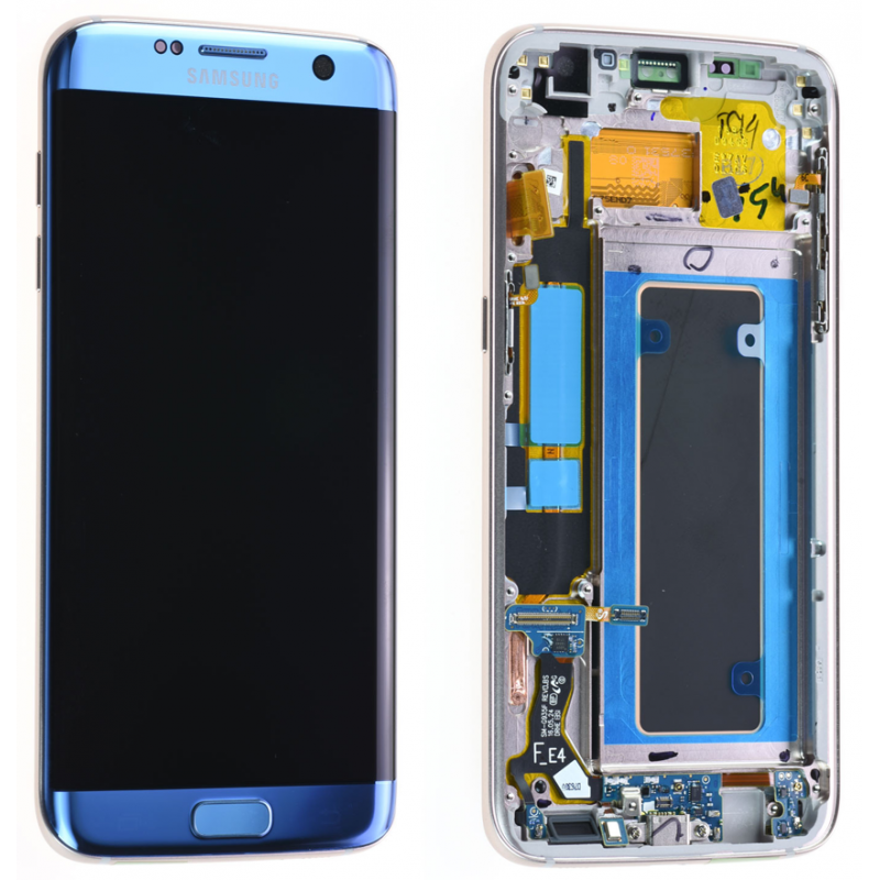 Ecran Complet Samsung Galaxy S7 Edge (G935F) Bleu