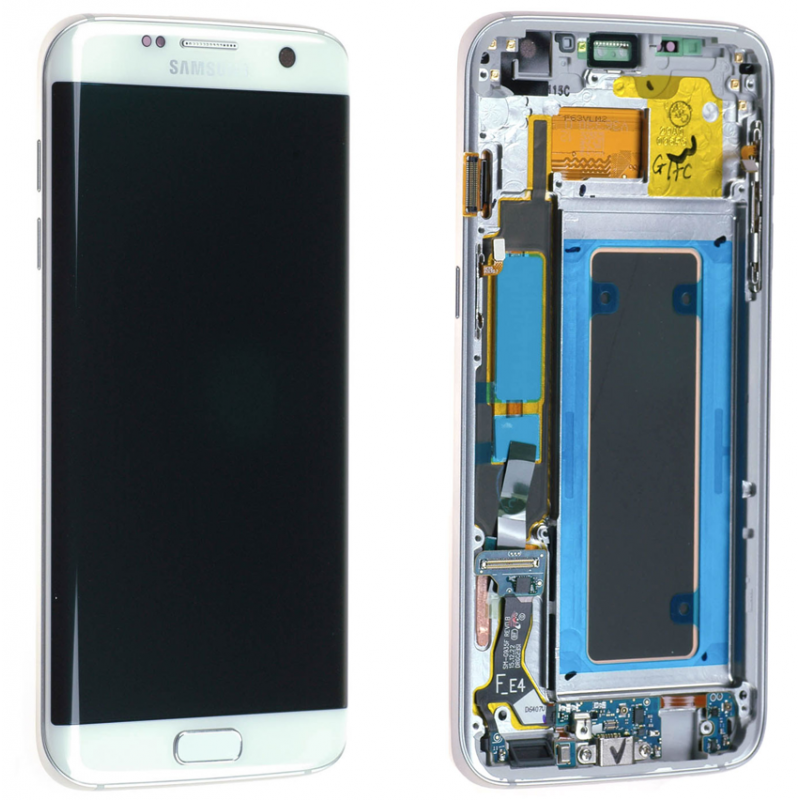 Ecran Complet Samsung Galaxy S7 Edge (G935F) Blanc