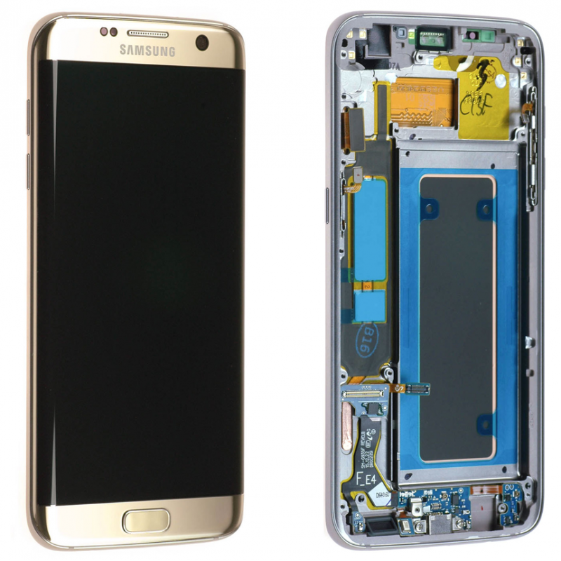 Ecran Complet Samsung Galaxy S7 Edge (G935F) Or