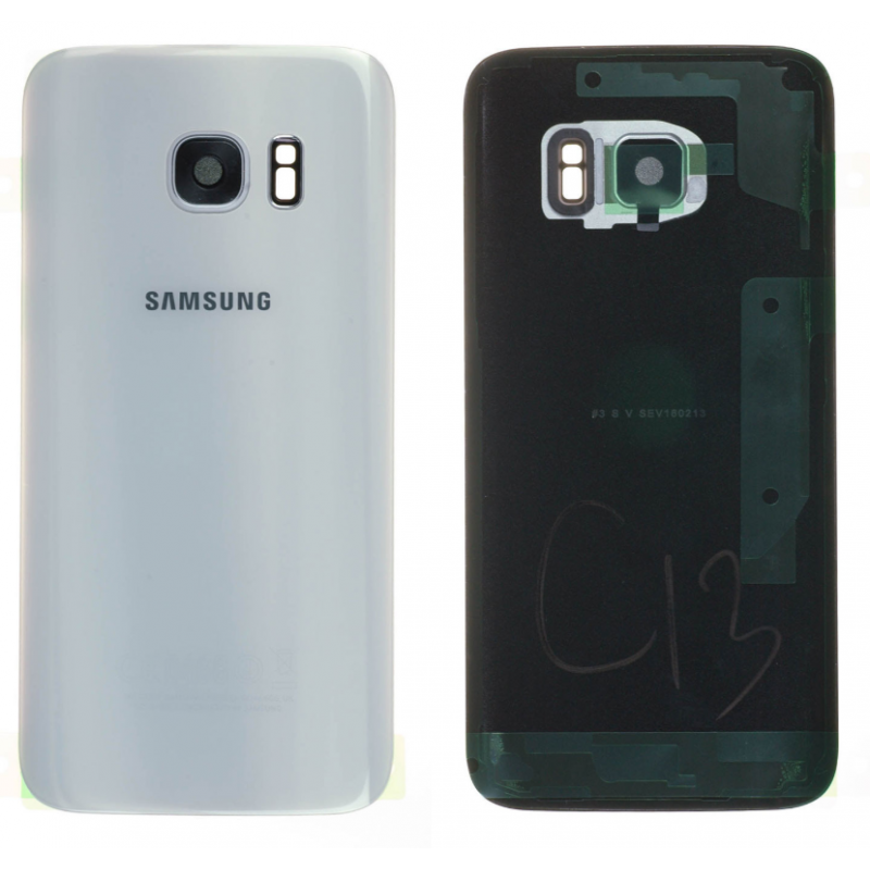 Vitre arrière Samsung Galaxy S7 (G930F) Blanc