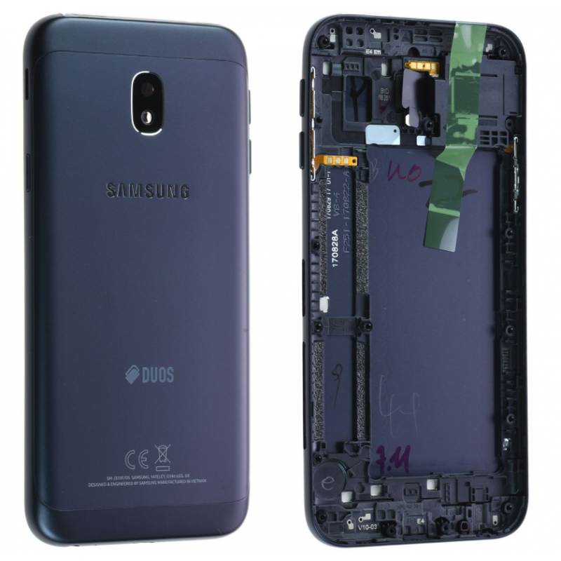 Face arrière Samsung Galaxy J3 2017 (J330F) Noir