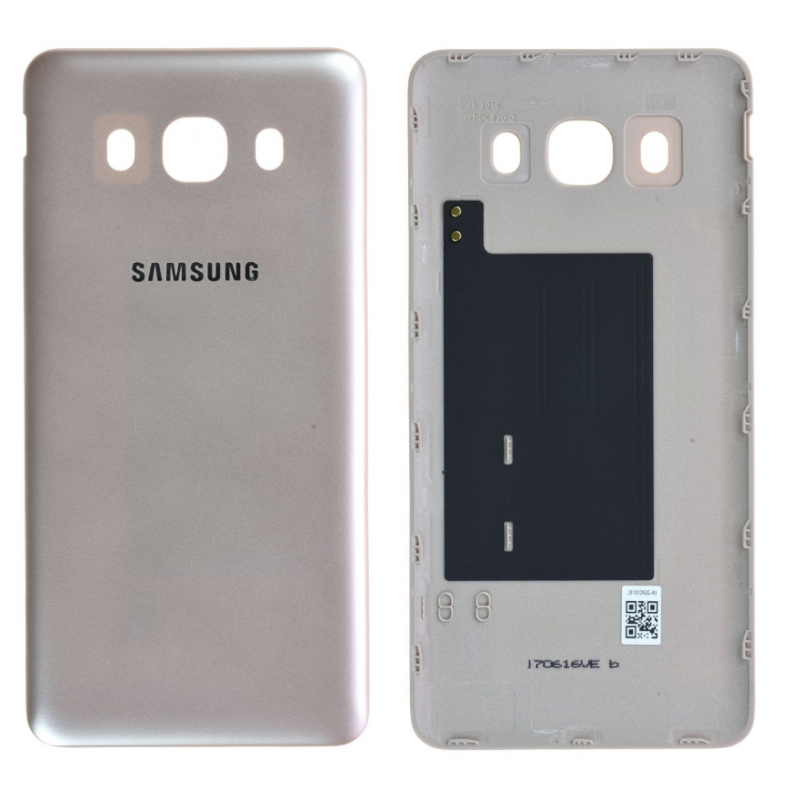 Face arrière Samsung Galaxy J5 2016 (J510F) Or