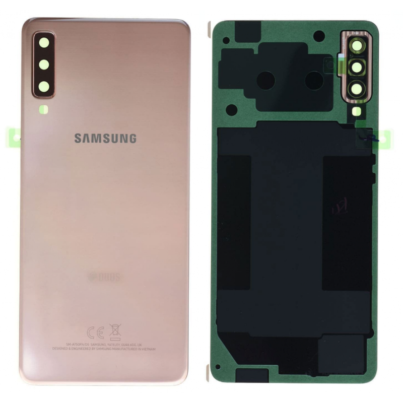 Face arrière Samsung Galaxy A7 2018 (A750F) Or (Duos)