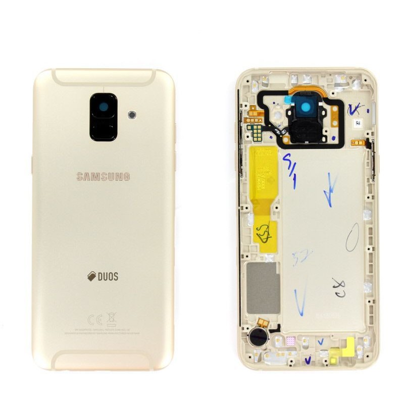 Face arrière Samsung Galaxy A6 2018 (A600F) Or (Duos)