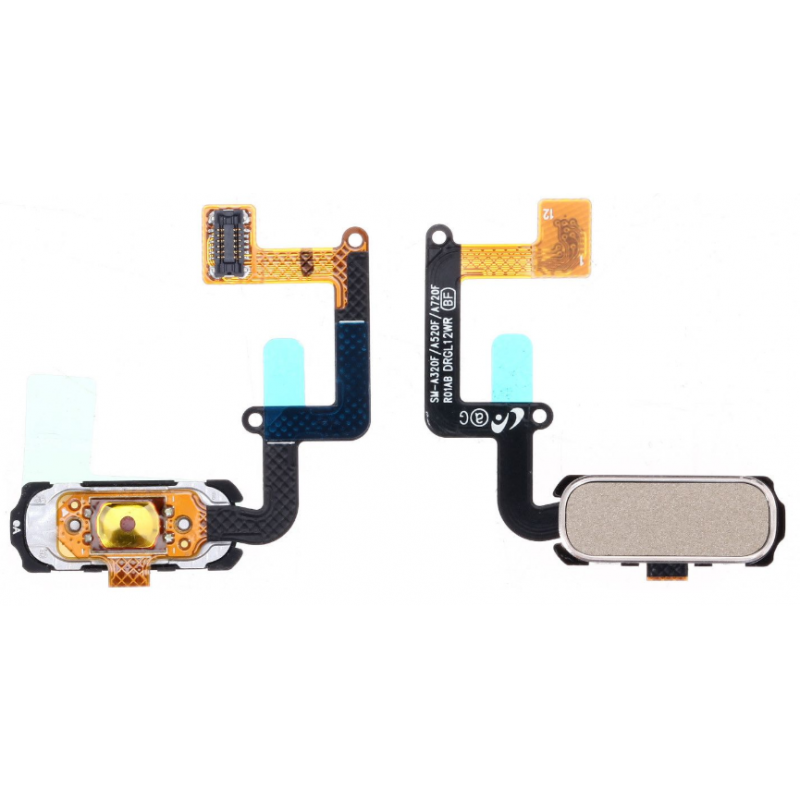 Bouton Home Samsung Galaxy A3/A5/A7 (A320/520/720F) Or