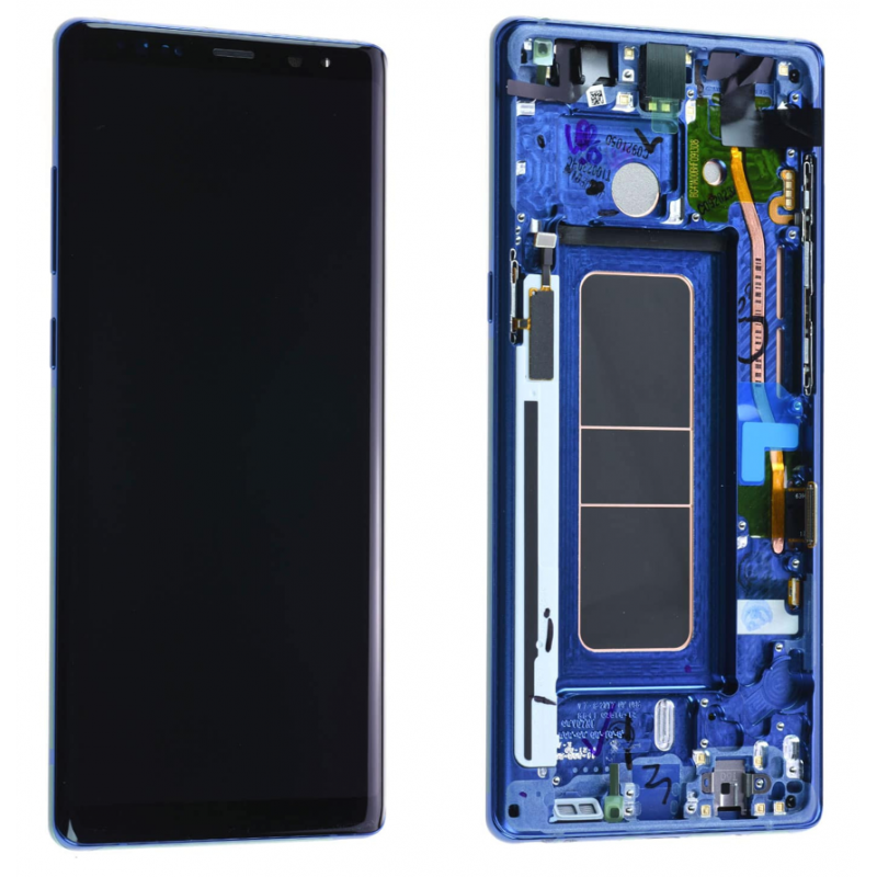 Ecran Complet Samsung Galaxy Note 8 (N950F) Bleu