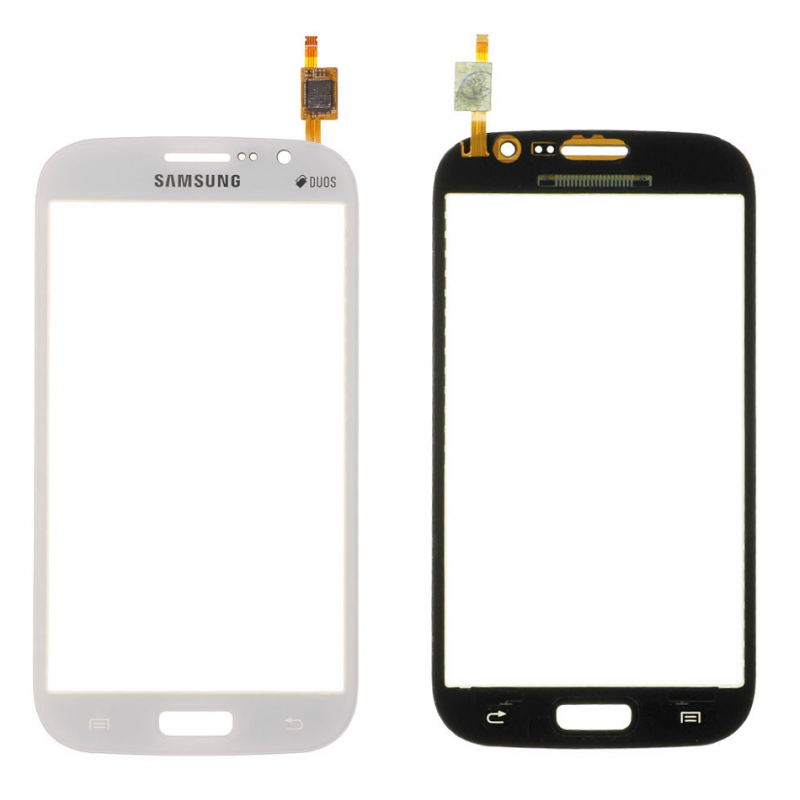 Vitre Tactile pour Samsung Galaxy Grand Plus (i9060i) Blanc
