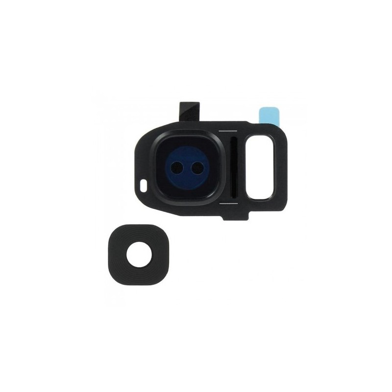 Lentille caméra arrière Galaxy S7 (G930F) / S7 Edge (G935F) Noir
