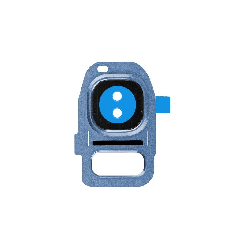 Lentille caméra arrière Galaxy S7 (G930F) / S7 Edge (G935F) Bleu