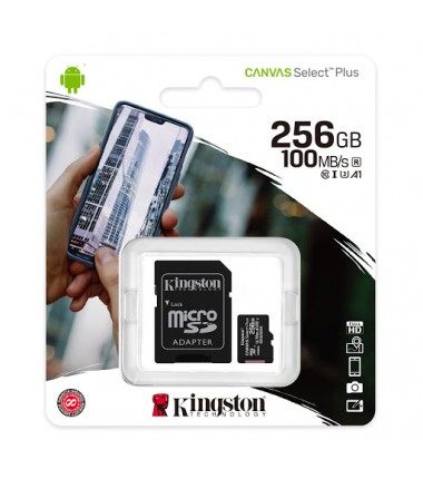 KINGSTON Canvas Select Plus microSD 256GO