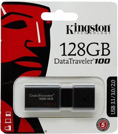 KINGSTON DataTraveler 100 G3 128GB