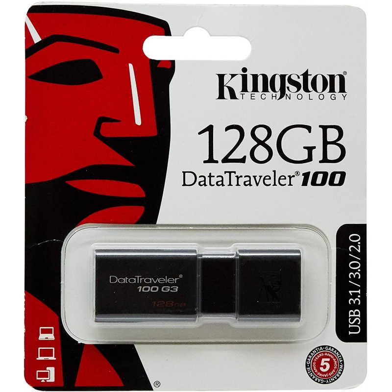 KINGSTON DataTraveler 100 G3 128GB