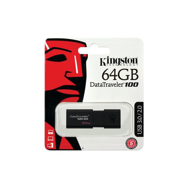 KINGSTON DataTraveler 100 G3 64GB