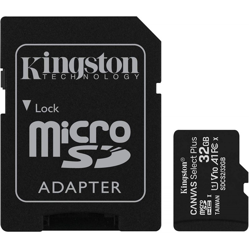 KINGSTON Canvas Select Plus microSD 32GO