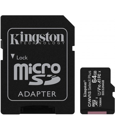 KINGSTON Canvas Select Plus microSD 64GO